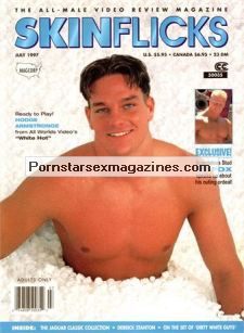 Skinflicks Gay Magazine July 1997 - Ty Fox - Hodge Armstrong Derrick Stanton